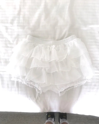 frill see-through skirt