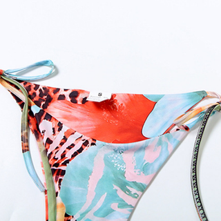 Self tie halter flower print 3 piece maxi skirt set