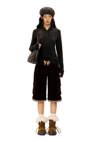 [Moromoro2] Stretch Cotton Blend Layering  Set