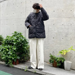 2-way military down jacket