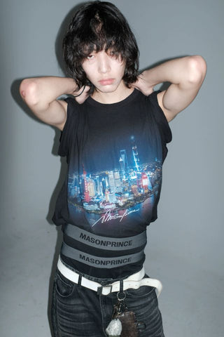 MASONPRINCE Skyline Graphic T-Shirt