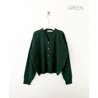 (10 colors) Autumn Layered V-Neck Loose Fit Knit Cardigan