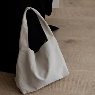 #LENTO. Cracker Leather Shoulder Bag