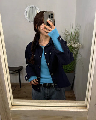 Pocket shirt jacket