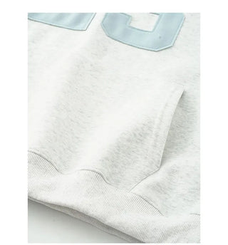 Lettering Hooded Parka