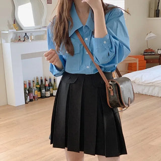 Pocket cotton shirt
