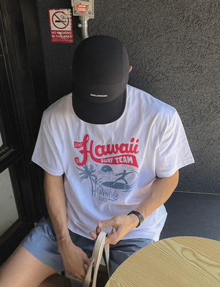 Hawaii Surf Short Sleeve Tee (3 colors)