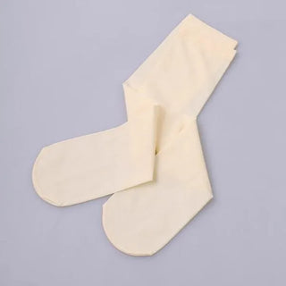 Sheer knee-high socks