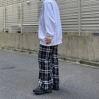 Color Check Easy Pants