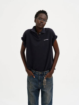 [MASONPRINCE] Breathable Pique Cotton Short Polo