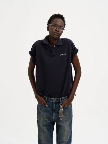 [MASONPRINCE] Breathable Pique Cotton Short Polo