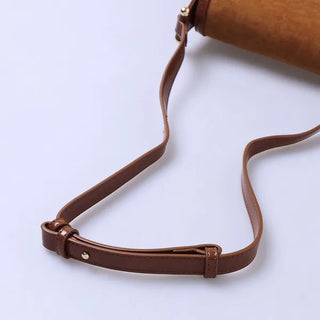 Suede shoulder bag