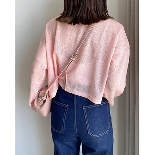 pua see-through round T