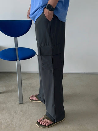 Week Ice Cargo Elastic Waist Pants
