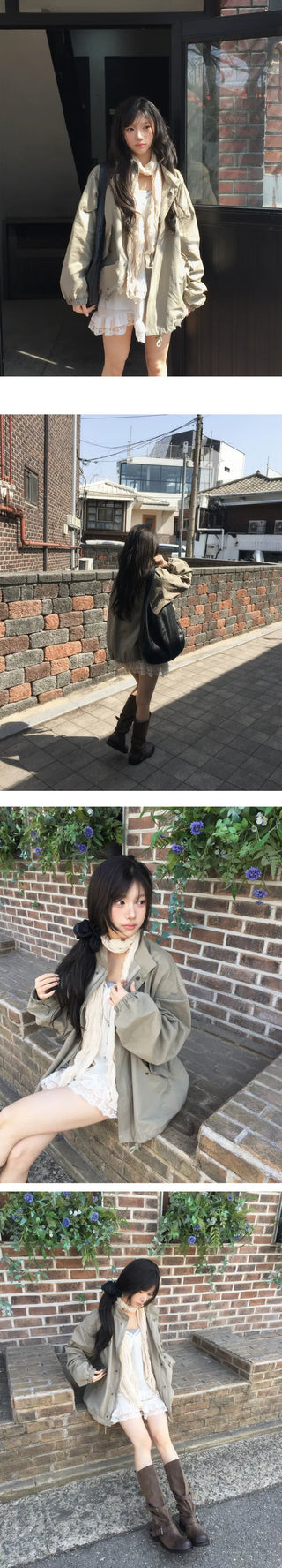 Butter Half Short Field Jacket - 3 colors