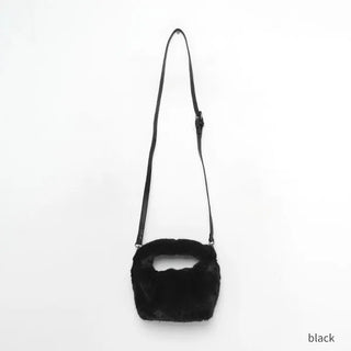 fur mini bag