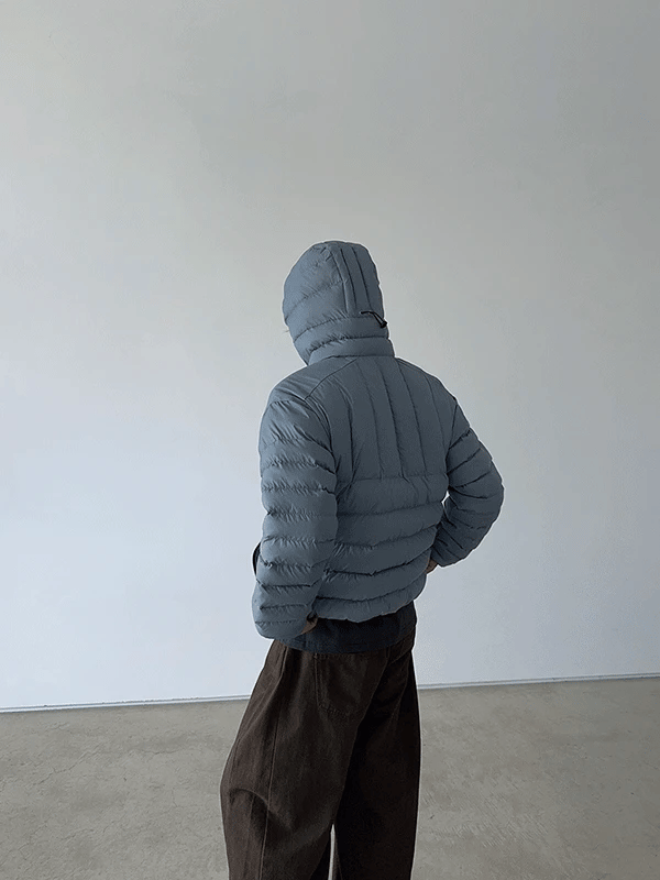 Cornell Lightweight Hooded Padded Jumper