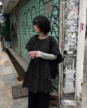 (2 colors) Polka Dot Dress
