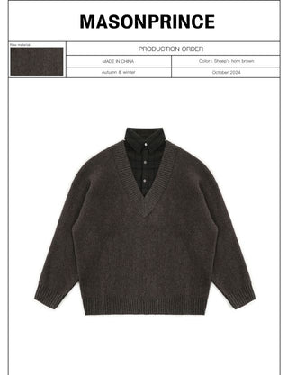 MASONPRINCE V-Neck Sweater