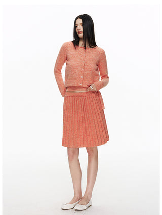 [NECY] Sunset Flower Garden Knit Set