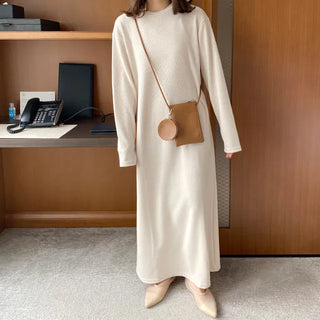 log ribbed maxi ops