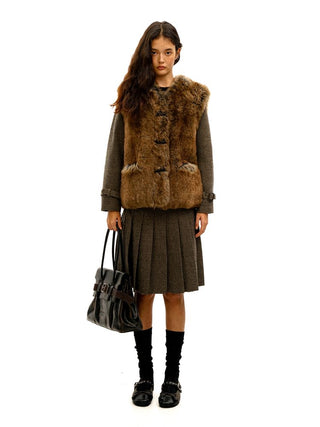[Moromoro2] Houndstooth Doll Collar  Blazer/Skirt