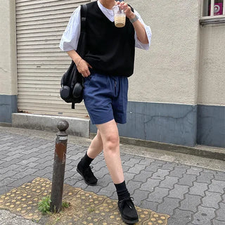 low cozy shorts