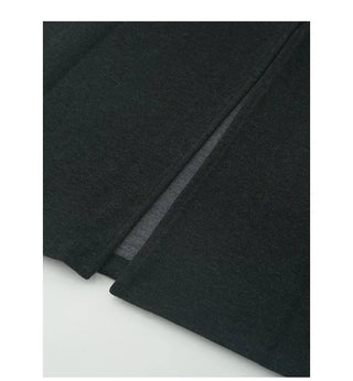 (2 colors) String Slit Knit Long Skirt