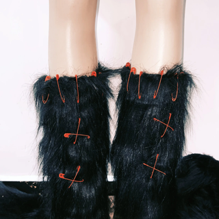 Halter hollow out beaded sweetheart applique mini skirt set