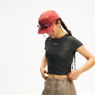 [Monterest] Quick-Dry Slim Fit Cropped Sports Tee