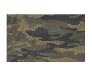[MASONPRINCE] Distressed camouflage Polo shirt