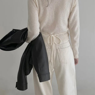 Boat neck soft knit
