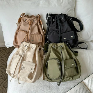 Morton Nylon String 2-Way Shoulder Bag