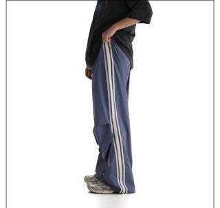 [MASONPRINCE] Side Stripe Parachute Pants