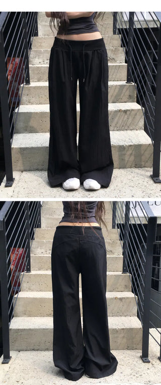 Special Feature/Summer Pants Perfect Fit Wide Pintuck Nylon Pants - 3 Colors