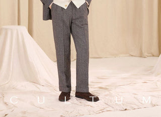 [CULTUM] V-Neck Knit Vest