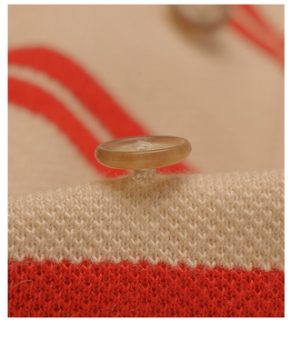 [CULTUM] Striped Cuban Collar Shirt