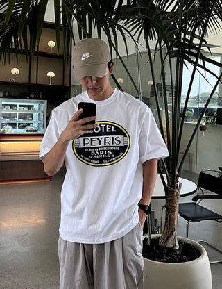 Hotel PEYRIS short-sleeve t-shirt (3 colors)