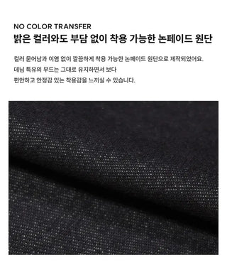 Four-button Wide Balloon Raw Denim - 2 colors