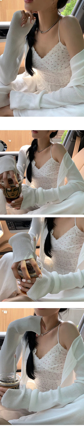 Pretty summer cardigans until midsummer - 5 colors