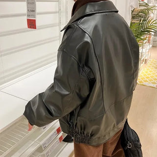 Leather jacket