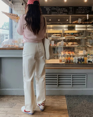 (Basic/Long/Over 10,000 sold) Wide Cotton Pants - 4 sizes