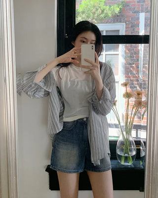 Striped summer shirt - 2 colors