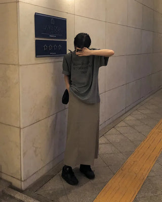 Daily long skirt