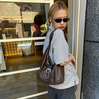 Vintage belt shoulder bag