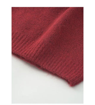 Nordic Pattern Round Neck Knit