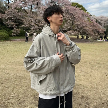 Nylon windbreaker