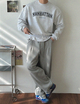 Manhattan Crop Sweatshirt (4 colors)