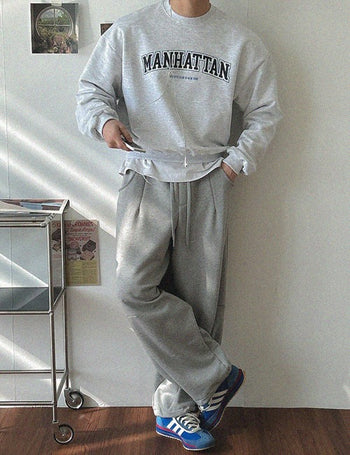 Manhattan Crop Sweatshirt (4 colors)