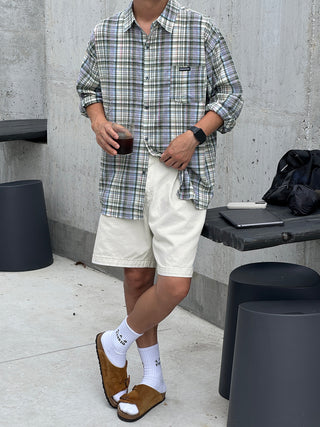 Amande Summer Check Shirt
